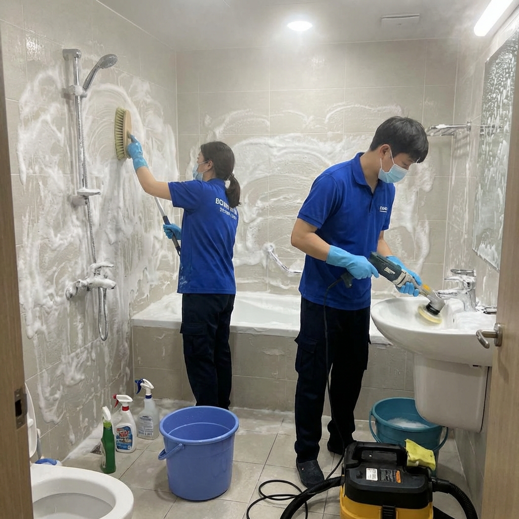 Deep Washroom Cleaning Service in Agra